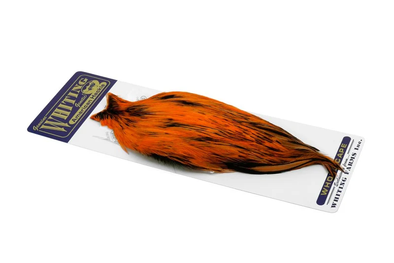 Whiting American Rooster Cape - Naturbraun