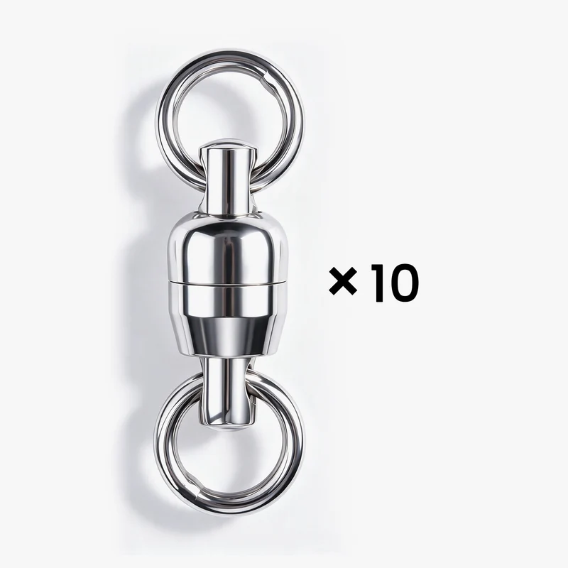 Kanama® Hochleistungs-Kugellager-Drehgelenke aus Edelstahl – 10 Stück
