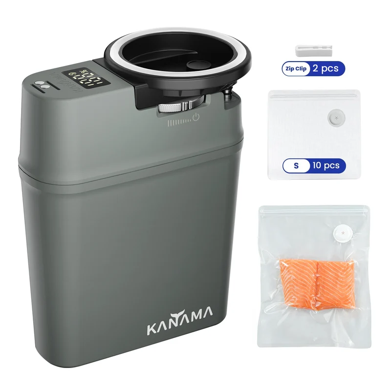 Kanama® VersaPump: Wasserdichtes Hochleistungs-Vakuumiergerät mit Belüftungssystem