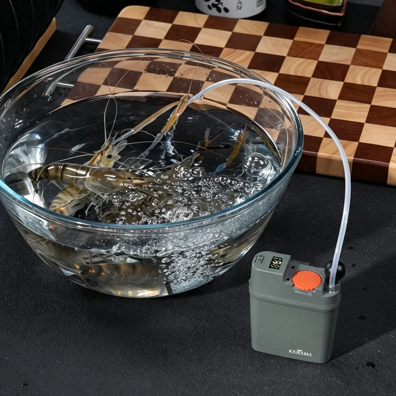 Kanama® VersaPump: Wasserdichter Hochleistungs-Vakuumierer