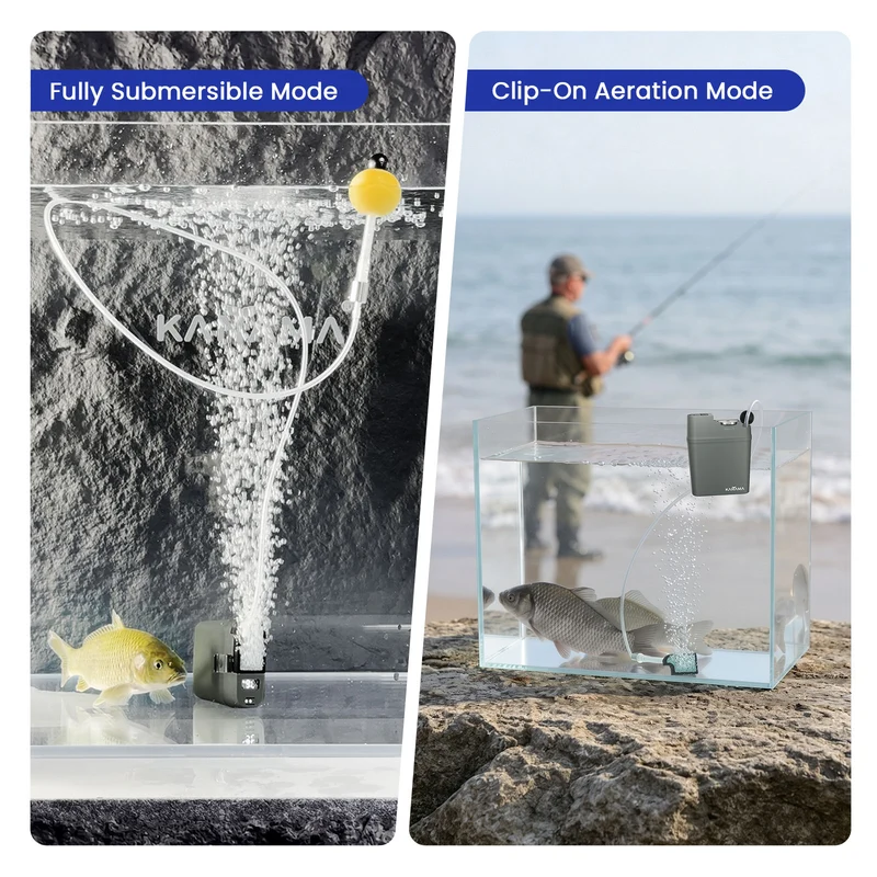 Kanama® VersaPump: 2-in-1 wasserdichter Belüfter und Vakuumierer