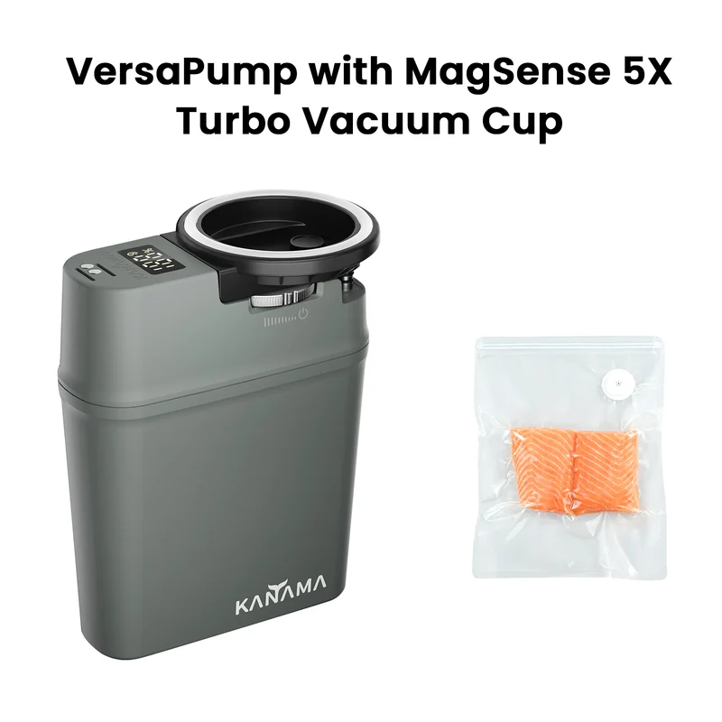 Kanama® VersaPump: 2-in-1 wasserdichter Belüfter und Vakuumierer