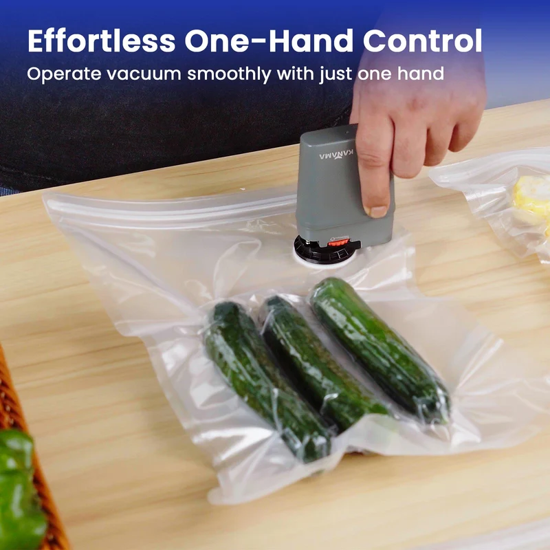 Kanama® VersaPump: 2-in-1 wasserdichter Belüfter und Vakuumierer