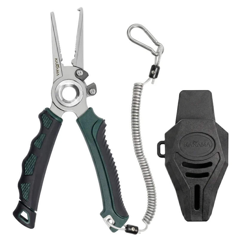 Kanama 7.5" Hochfeste, rostbeständige Angelzange – 100 % salzwasserbeständig
