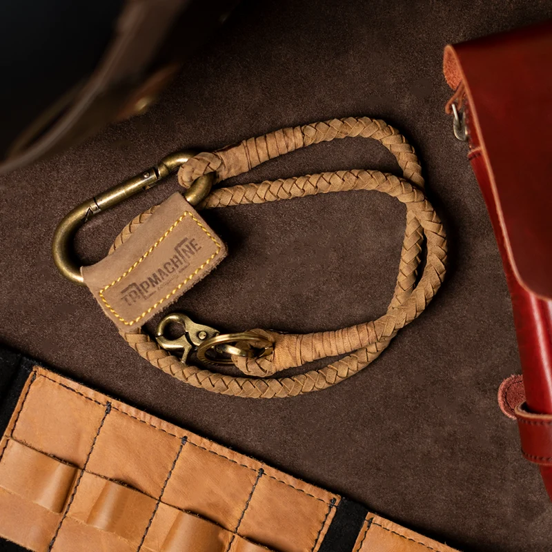 Schlüsselband aus Leder
