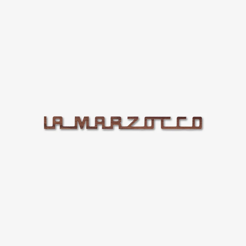 Wiedemann Echtholzschriftzug für La Marzocco Linea Micra