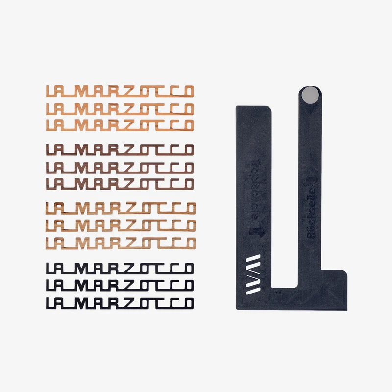 Wiedemann Holzschriftzüge Set für La Marzocco Linea Mini