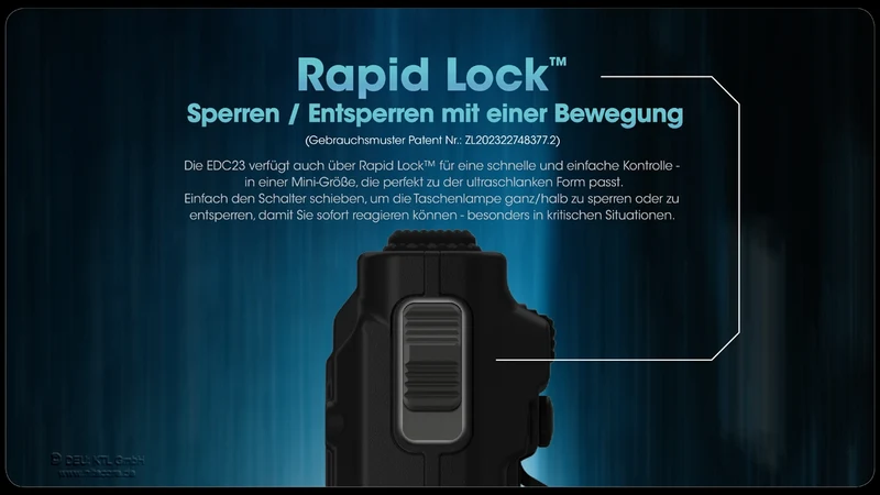 EDC23 Saber - 2500 Lumen