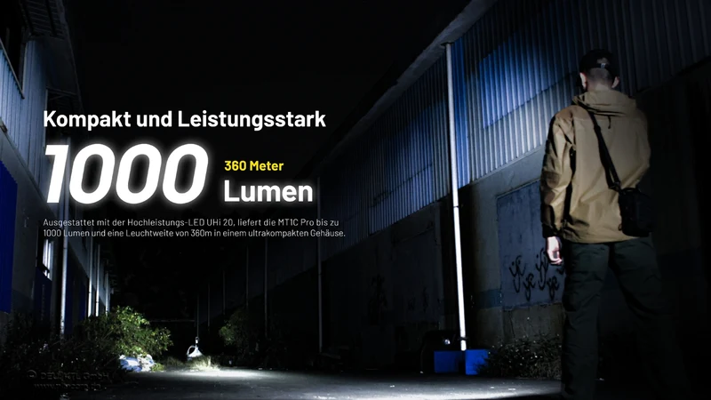 MT1C Pro - 1000 Lumen