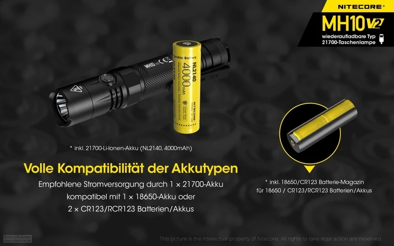 MH10 Version 2 - 1200 Lumen
