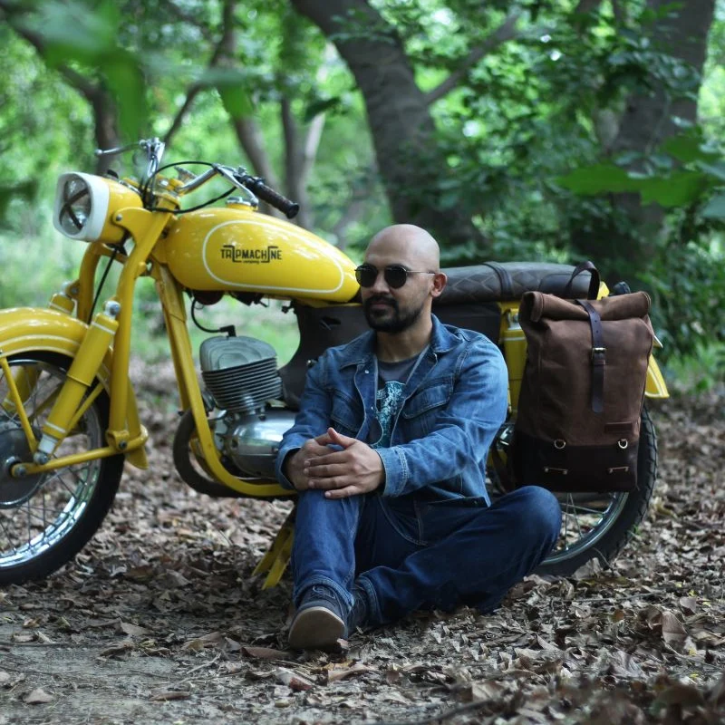 Rucksack Pannier - classic roll top