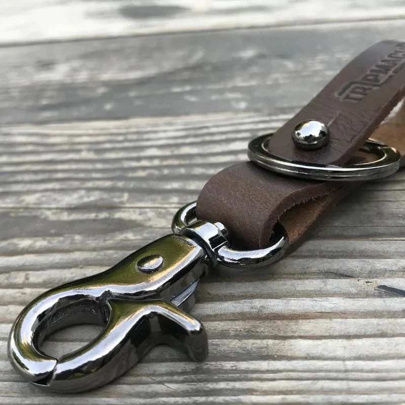 Schlüsselanhänger aus Leder