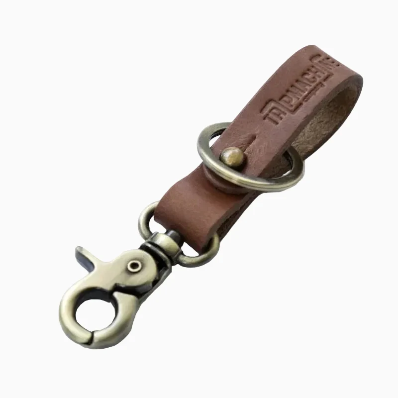 Schlüsselanhänger aus Leder