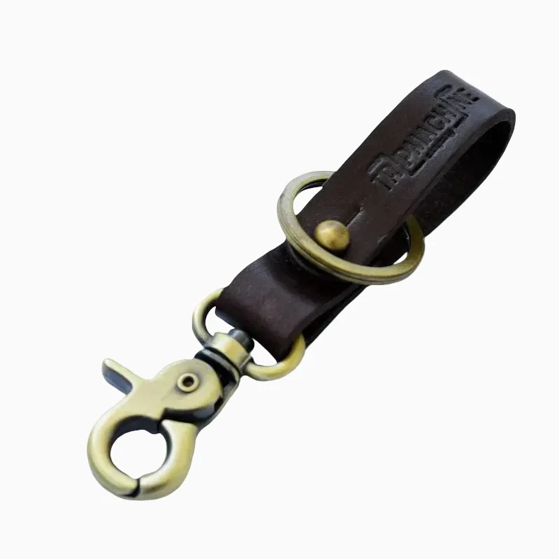 Schlüsselanhänger aus Leder