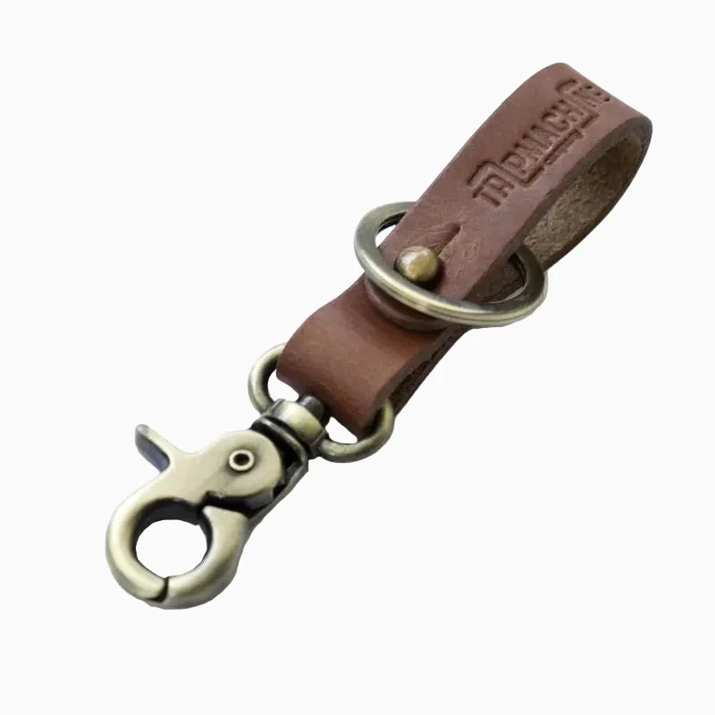 Schlüsselanhänger aus Leder