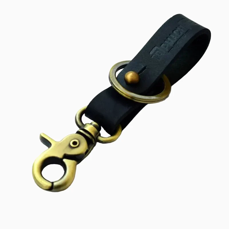 Schlüsselanhänger aus Leder
