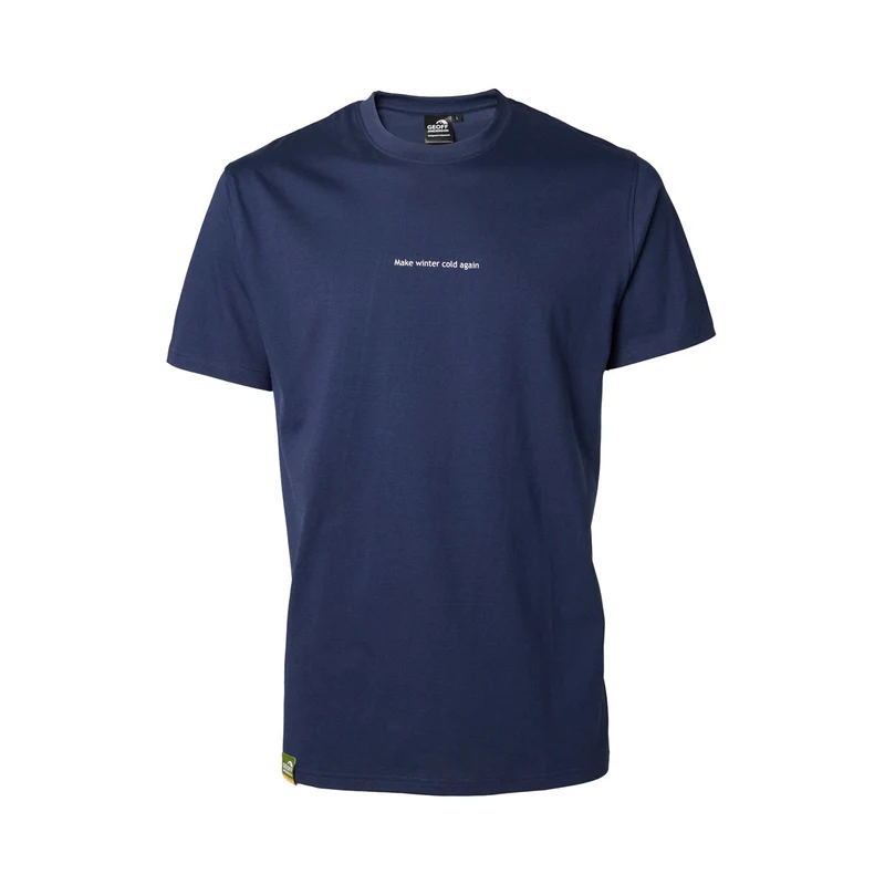 Organic Tee Winter Navi