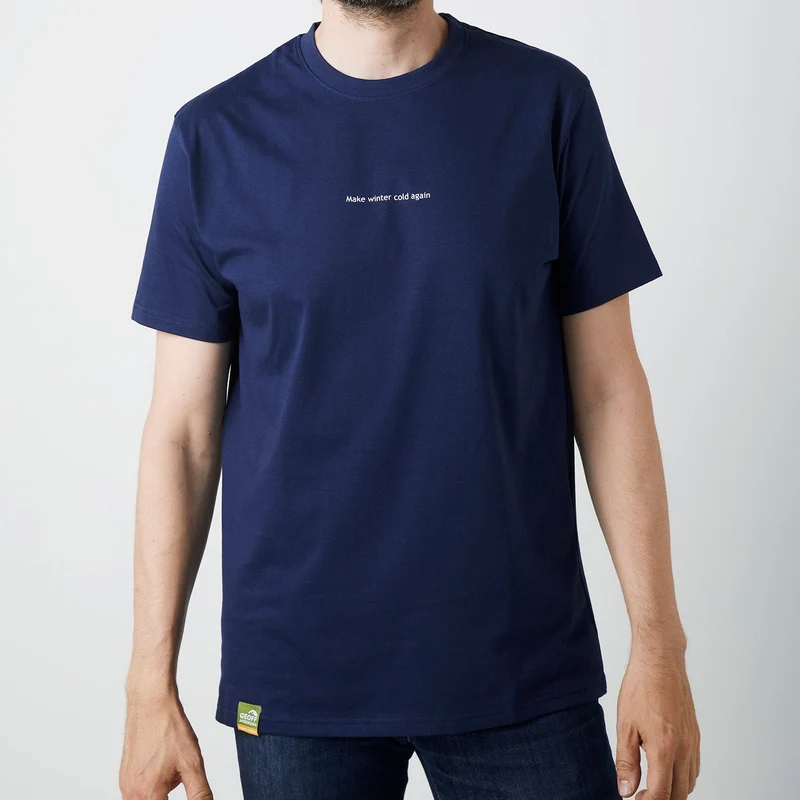 Organic Tee Winter Navi
