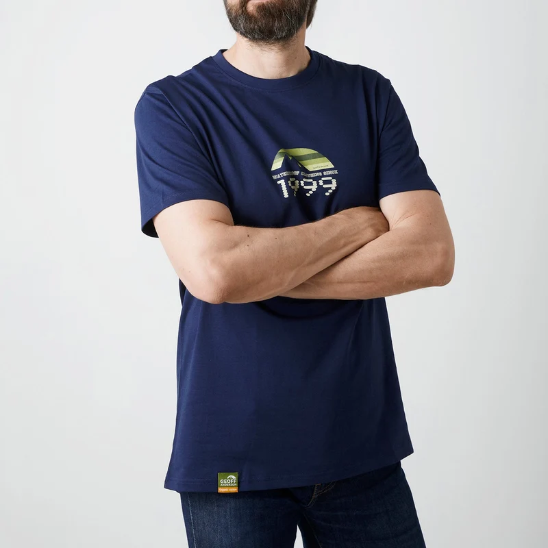 Organic Tee Retro 1999 Navi
