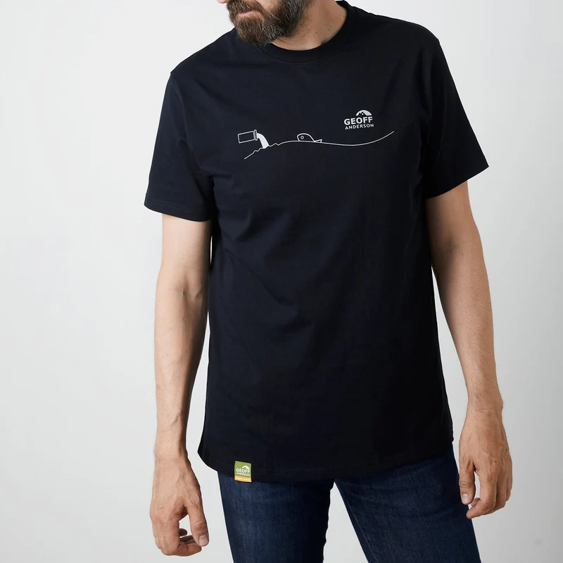 Organic Tee Pollution Black