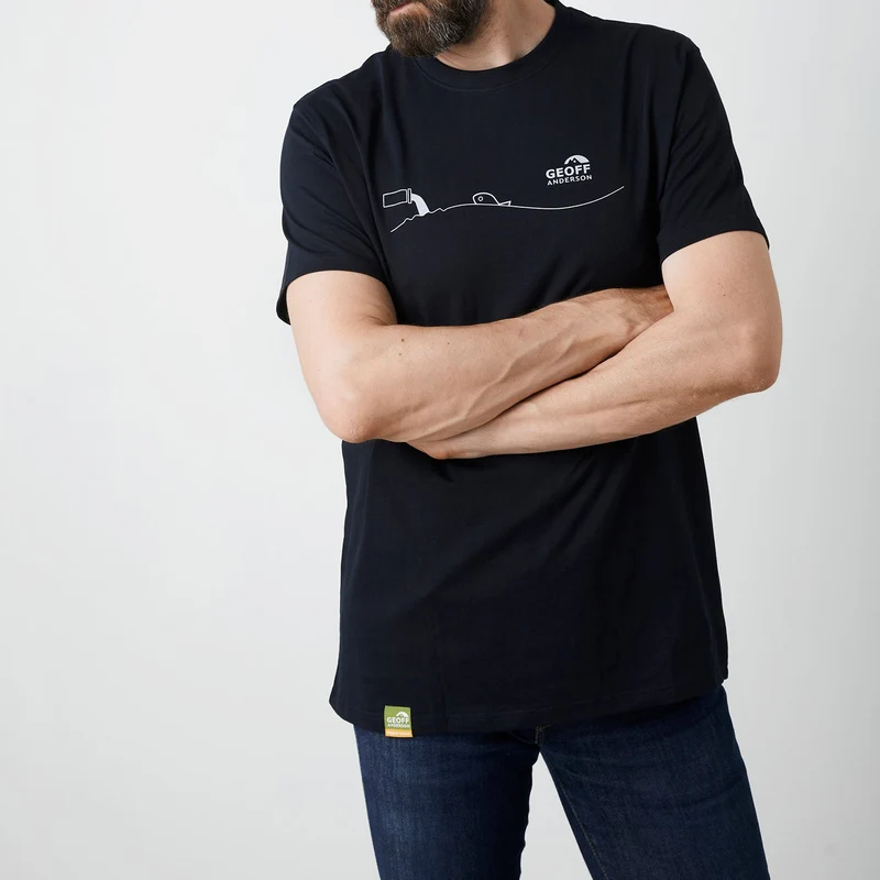 Organic Tee Pollution Black