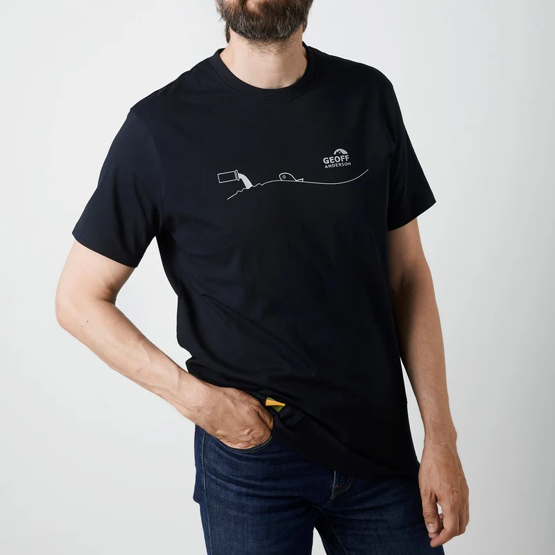 Organic Tee Pollution Black