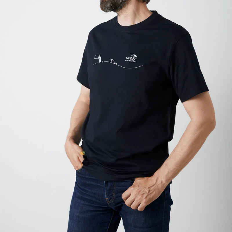 Organic Tee Pollution Black
