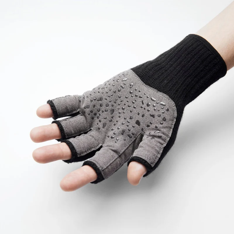 Merino fingerless glove