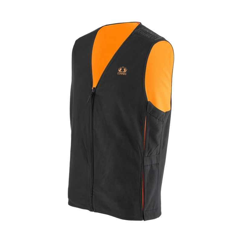 REVERSIBLE BLAZE ORANGE VEST FOR HUNTING