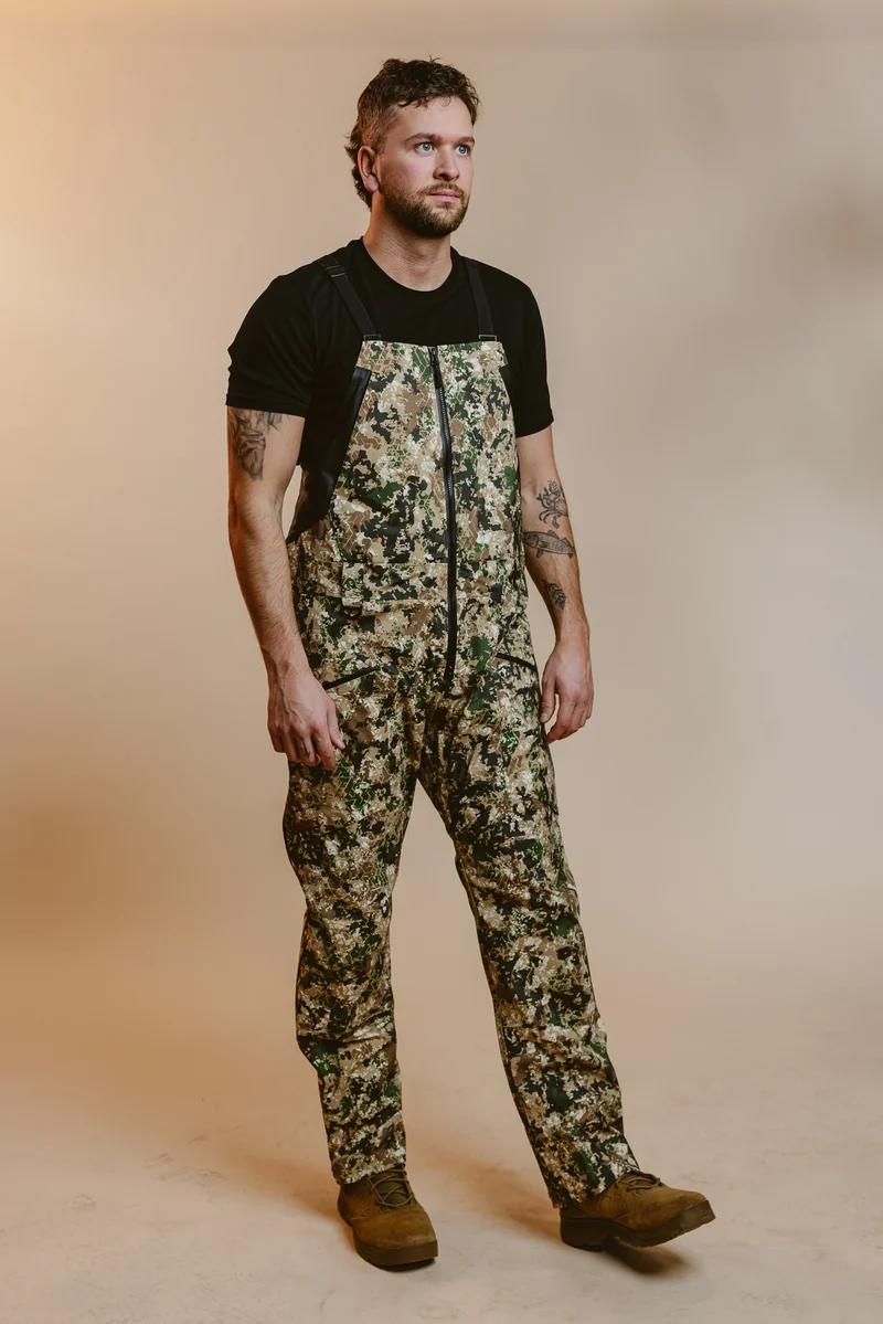 HURRICANE CAMO BIB WATERPROOF