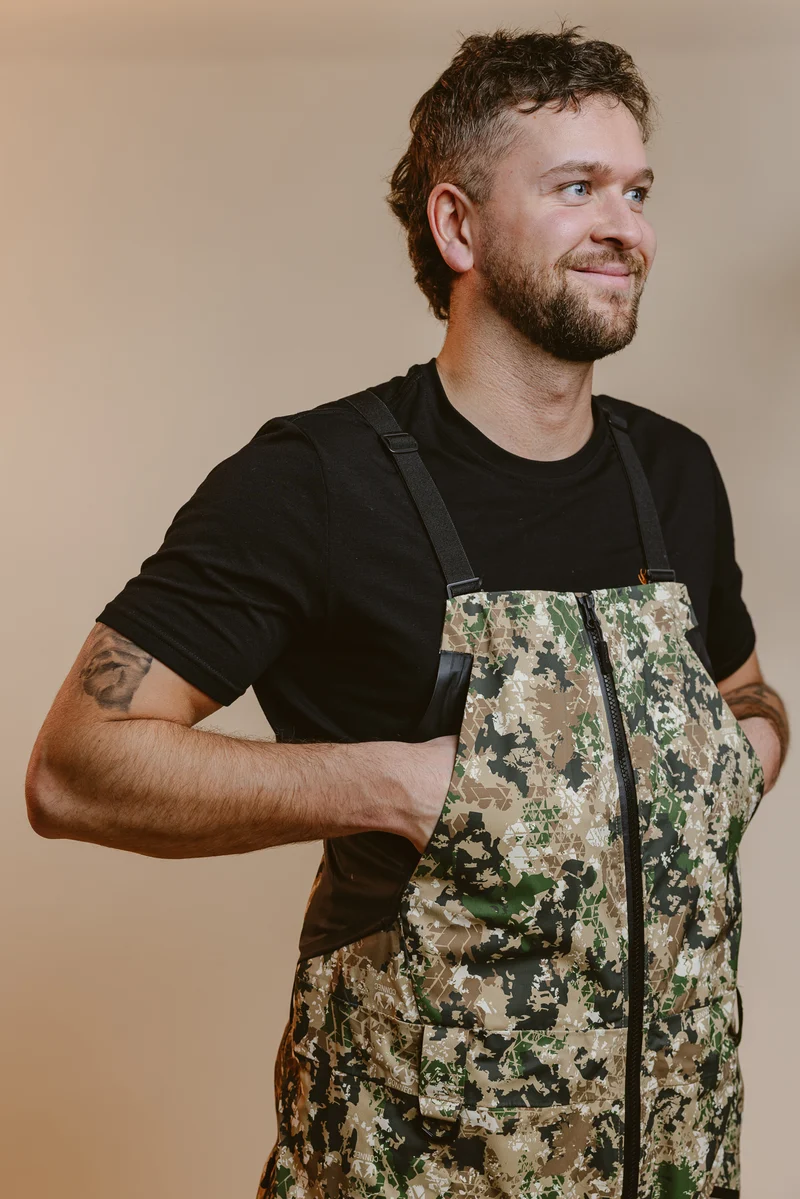 HURRICANE CAMO BIB WATERPROOF