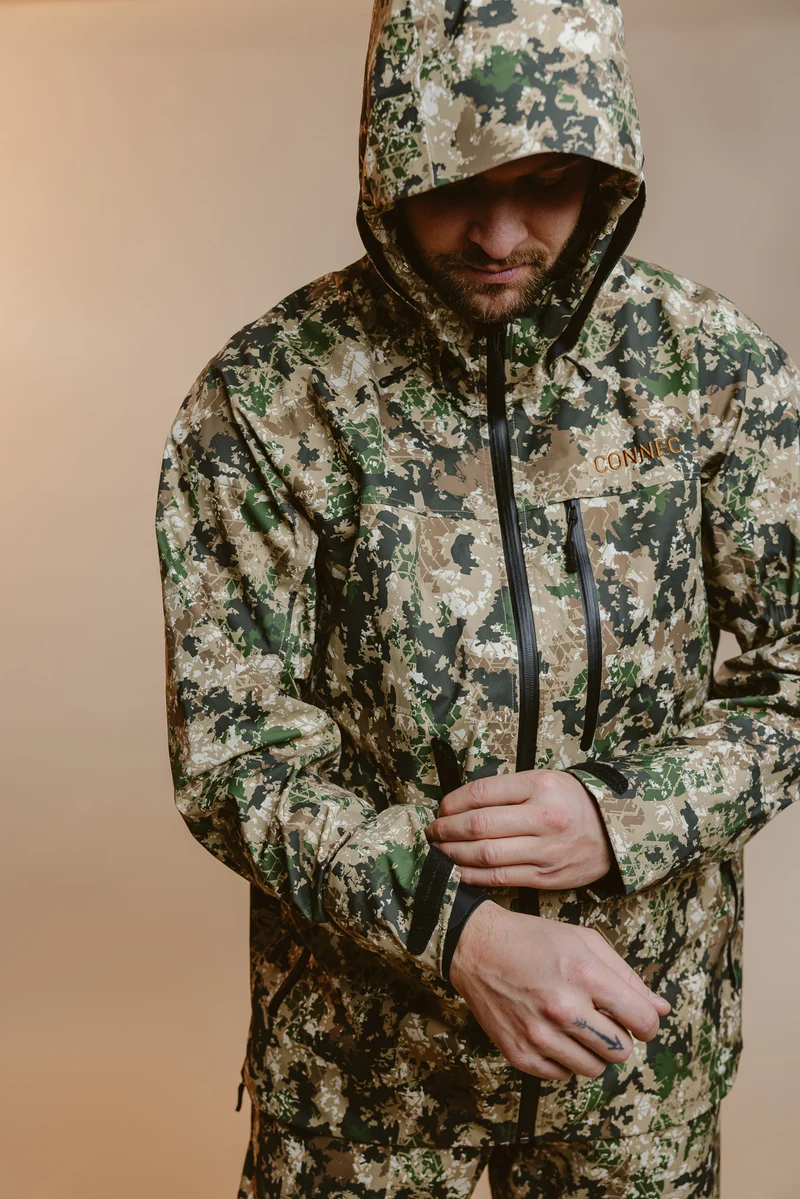 HURRICANE CAMO JACKET WATERPROOF