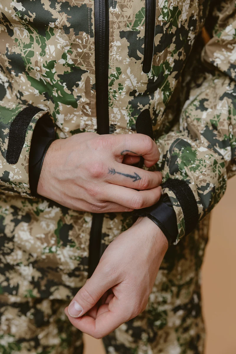 HURRICANE CAMO JACKET WATERPROOF