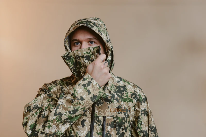 HURRICANE CAMO JACKET WATERPROOF