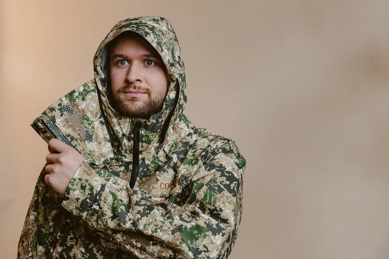 HURRICANE CAMO JACKET WATERPROOF