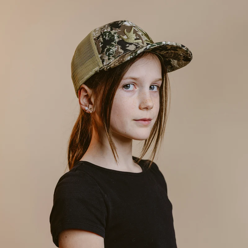 JUNIOR CONNEC CAMO CAP OUTVISION OUTSIGHT