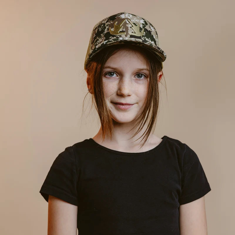 JUNIOR CONNEC CAMO CAP OUTVISION OUTSIGHT