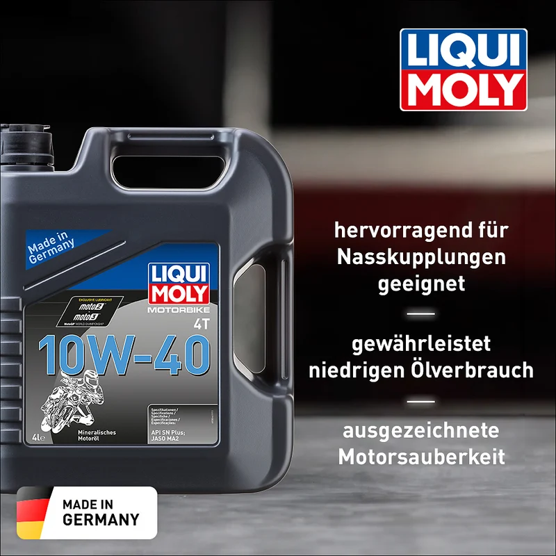 Motorbike 4T 10W-40 4 Liter