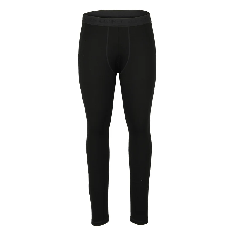 MERINO BASE LAYER BOTTOM - 240 BLACK MOOSE