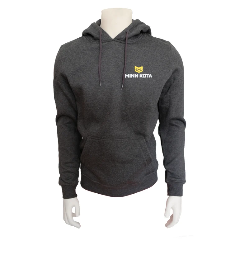Hoodie grau meliert Minnkota