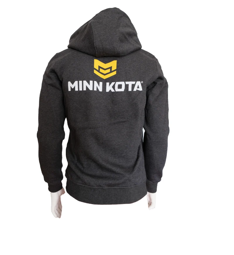 Hoodie grau meliert Minnkota