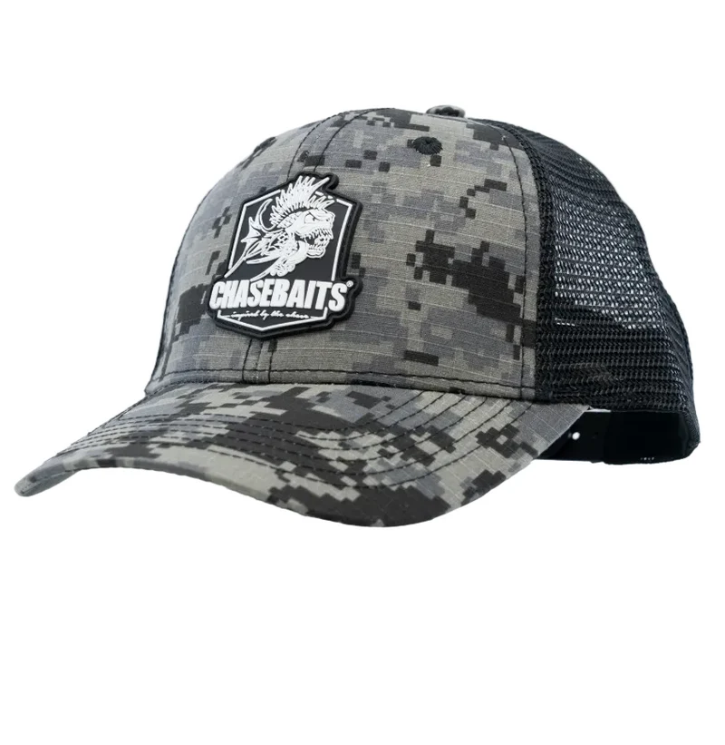 Chasebaits „Digital Grey Camo“ Cap