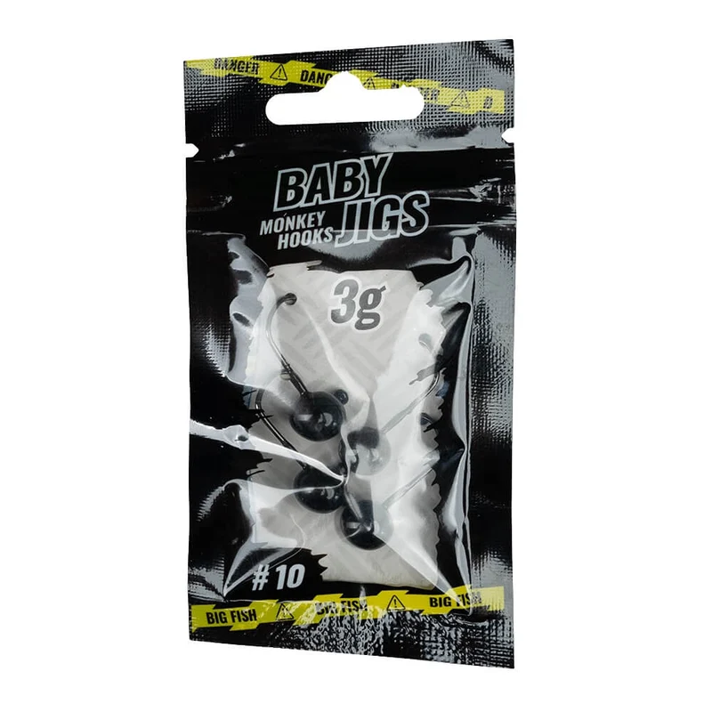 Monkey Hooks Baby Jigs #10