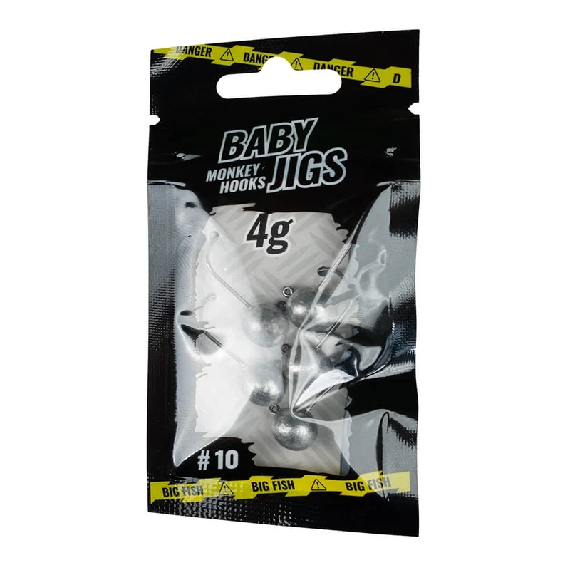 Monkey Hooks Baby Jigs #10