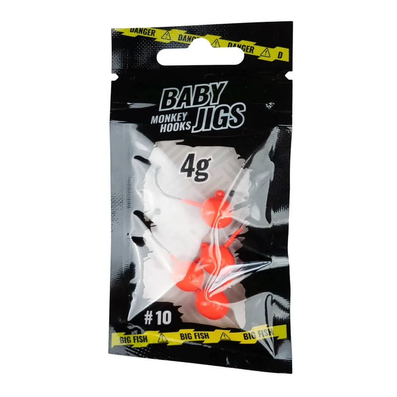 Monkey Hooks Baby Jigs #10