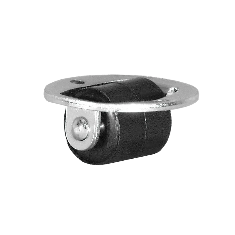 Ø 13 mm, Kastenbockrolle mit harter Lauffläche