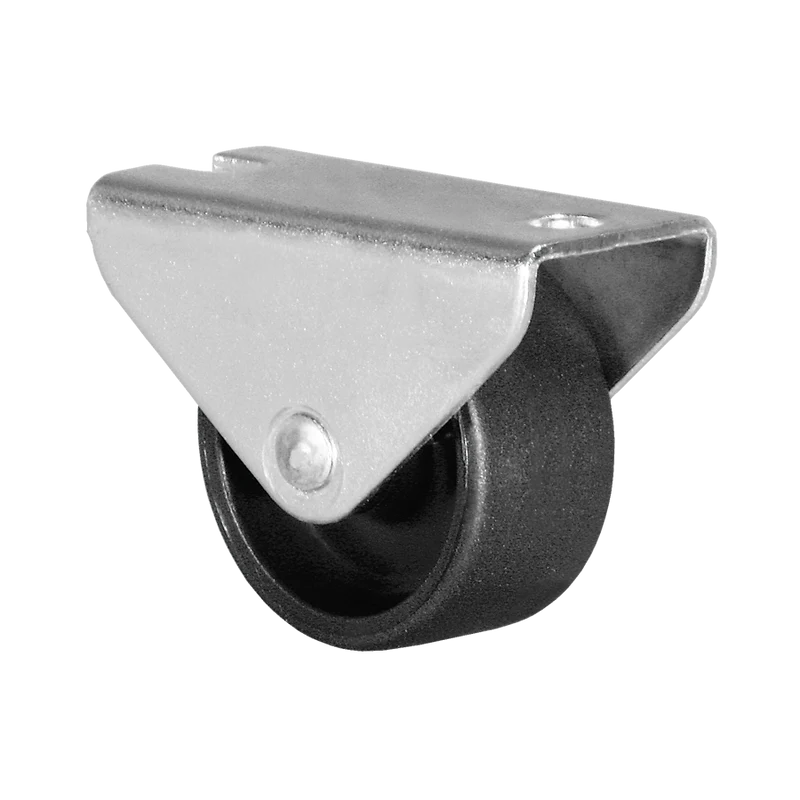 Ø 32 mm, Kastenbockrolle mit harter Lauffläche