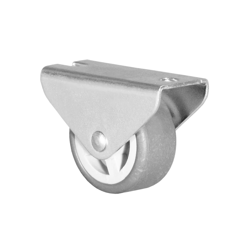 Ø 30 mm, Kastenbockrolle mit weicher Lauffläche