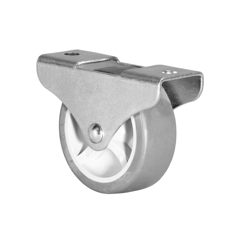 Ø 50 mm, Kastenbockrolle mit weicher Lauffläche