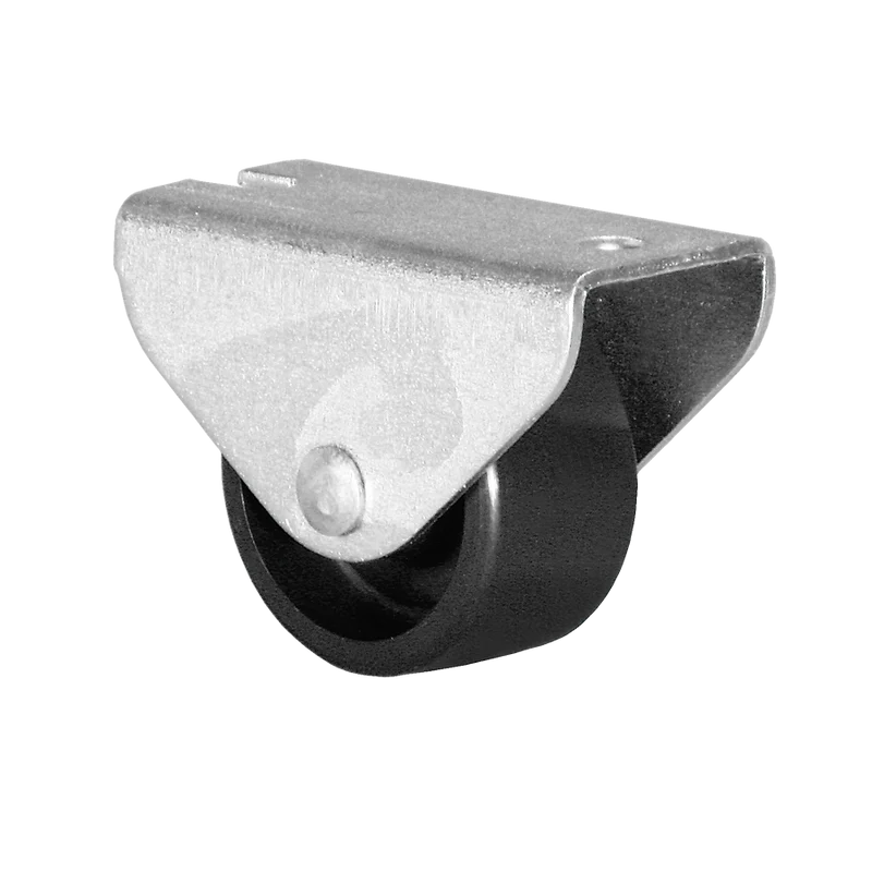Ø 25 mm, Kastenbockrolle mit harter Lauffläche